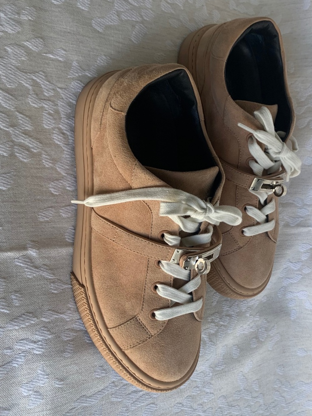 Hermes Suede Day Sneaker